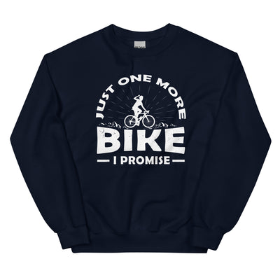 Just one more bike, i promise - Sweatshirt (Unisex) fahrrad xxx yyy zzz Navy