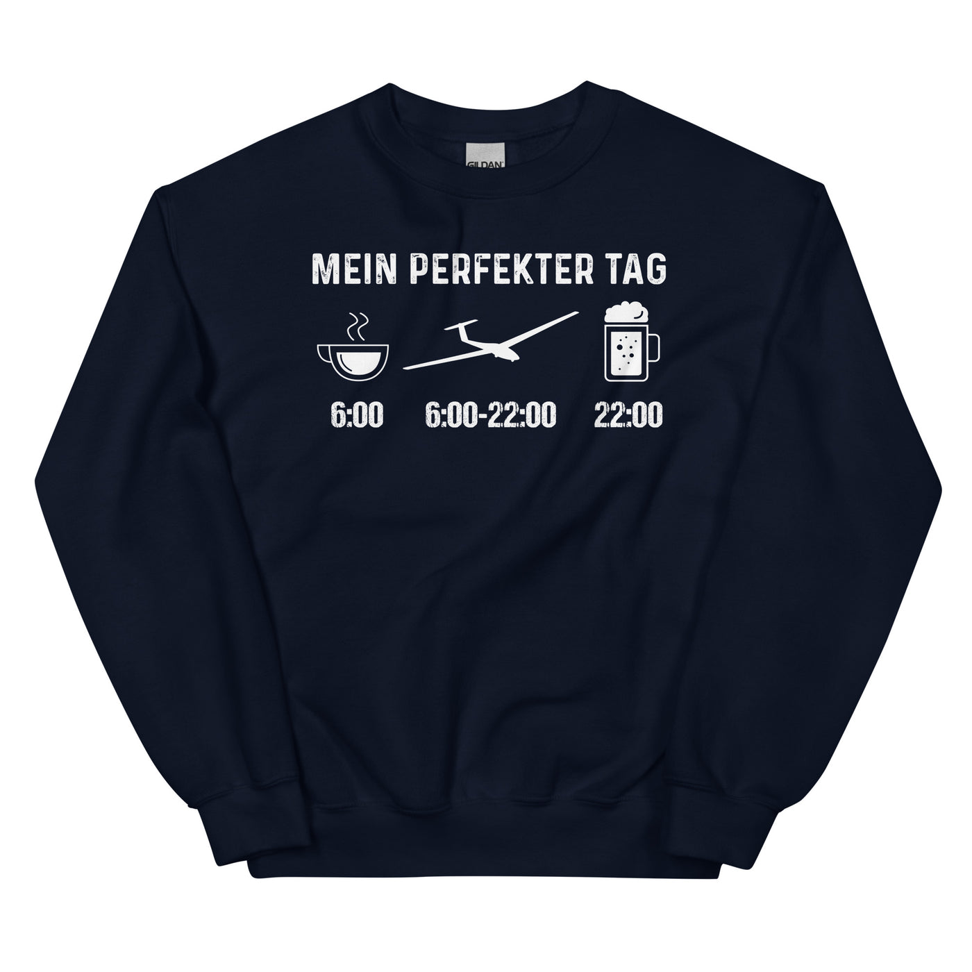 Mein Perfekter Tag - Sweatshirt (Unisex) berge xxx yyy zzz Navy