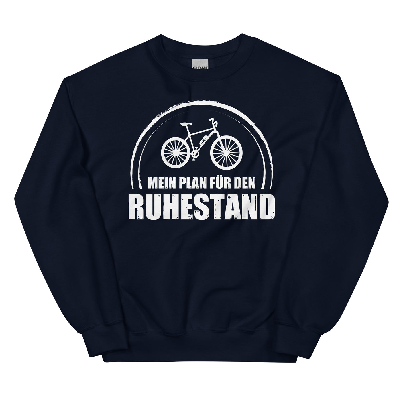 Mein Plan Fur Den Ruhestand - Sweatshirt (Unisex) e-bike xxx yyy zzz Navy