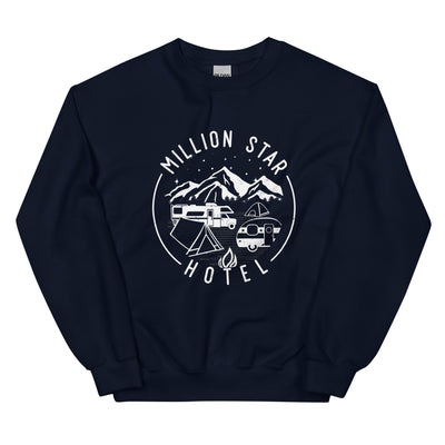 Million Star Hotel - Sweatshirt (Unisex) camping xxx yyy zzz Navy