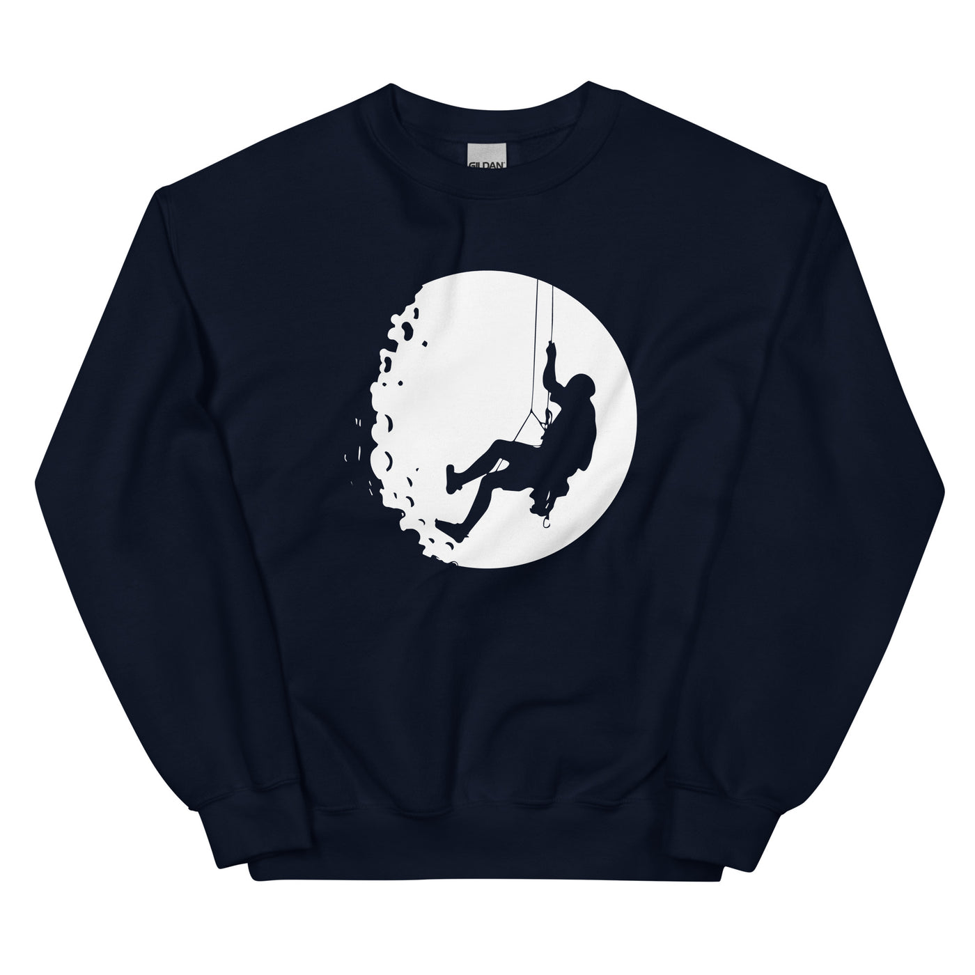 Moon - Klettern - Sweatshirt (Unisex) klettern xxx yyy zzz Navy