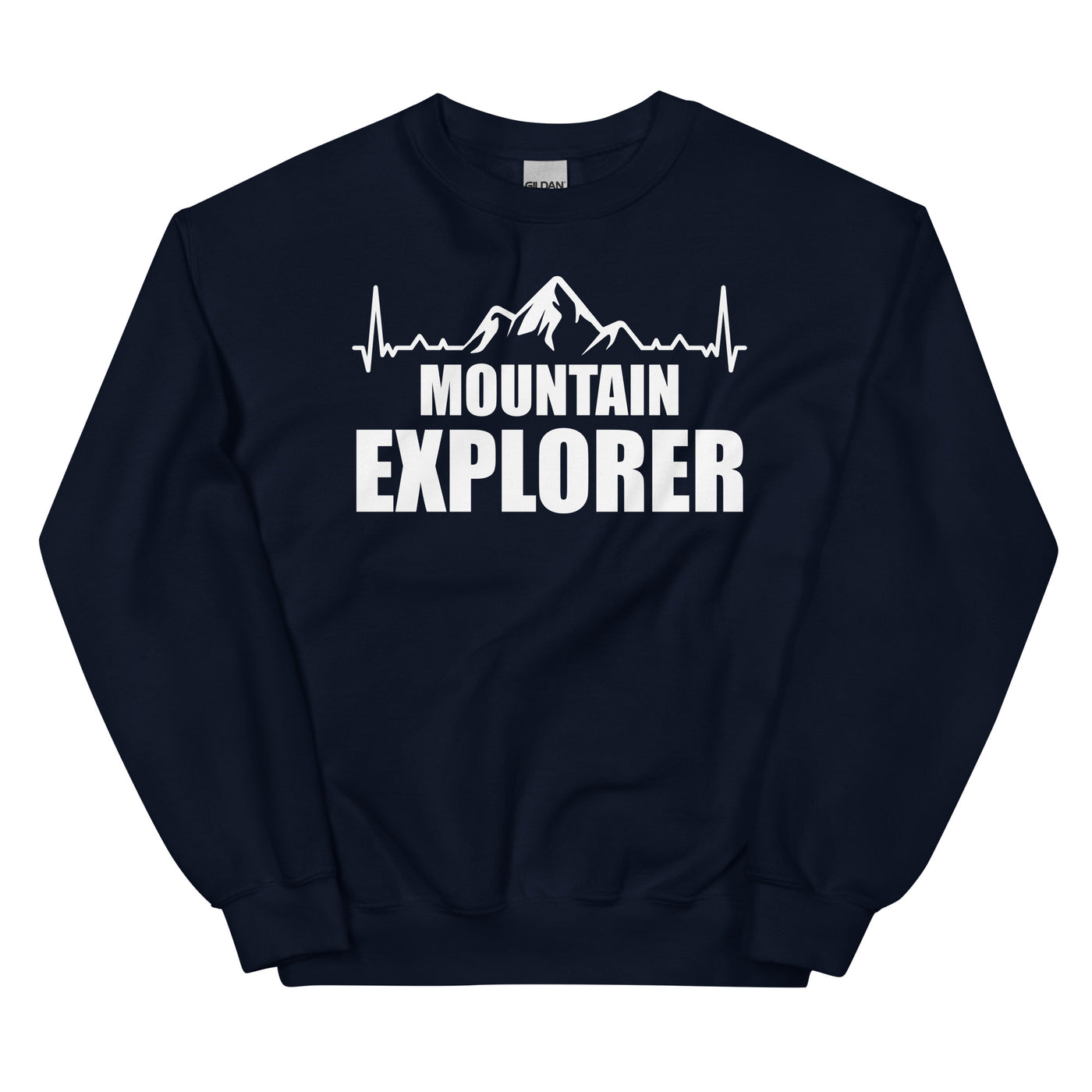 Berge Explorer 1 - Sweatshirt (Unisex) berge xxx yyy zzz Navy