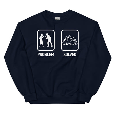 Problem Solved - Berge - Sweatshirt (Unisex) berge xxx yyy zzz Navy