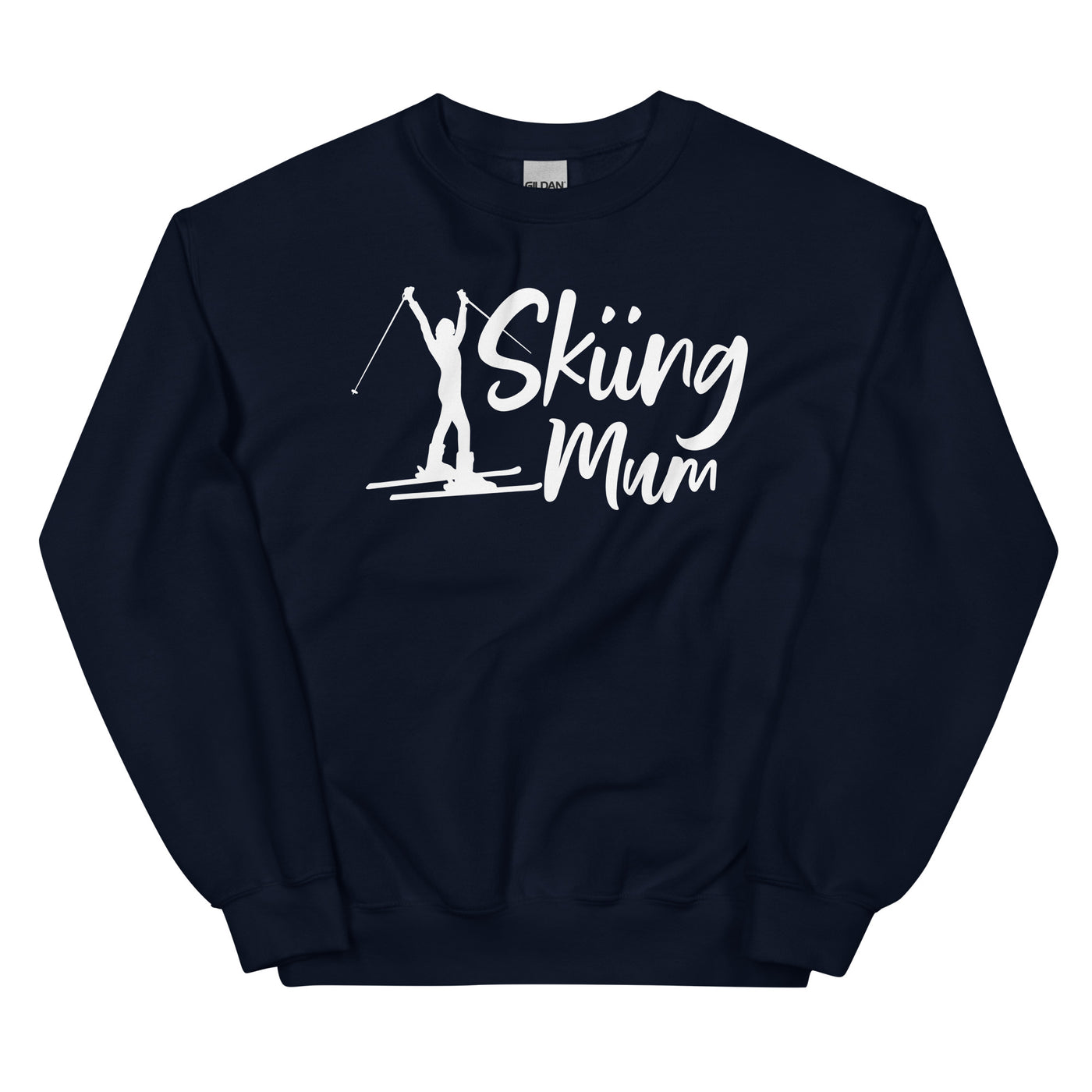 Skifahren Mum - Sweatshirt (Unisex) klettern ski xxx yyy zzz Navy