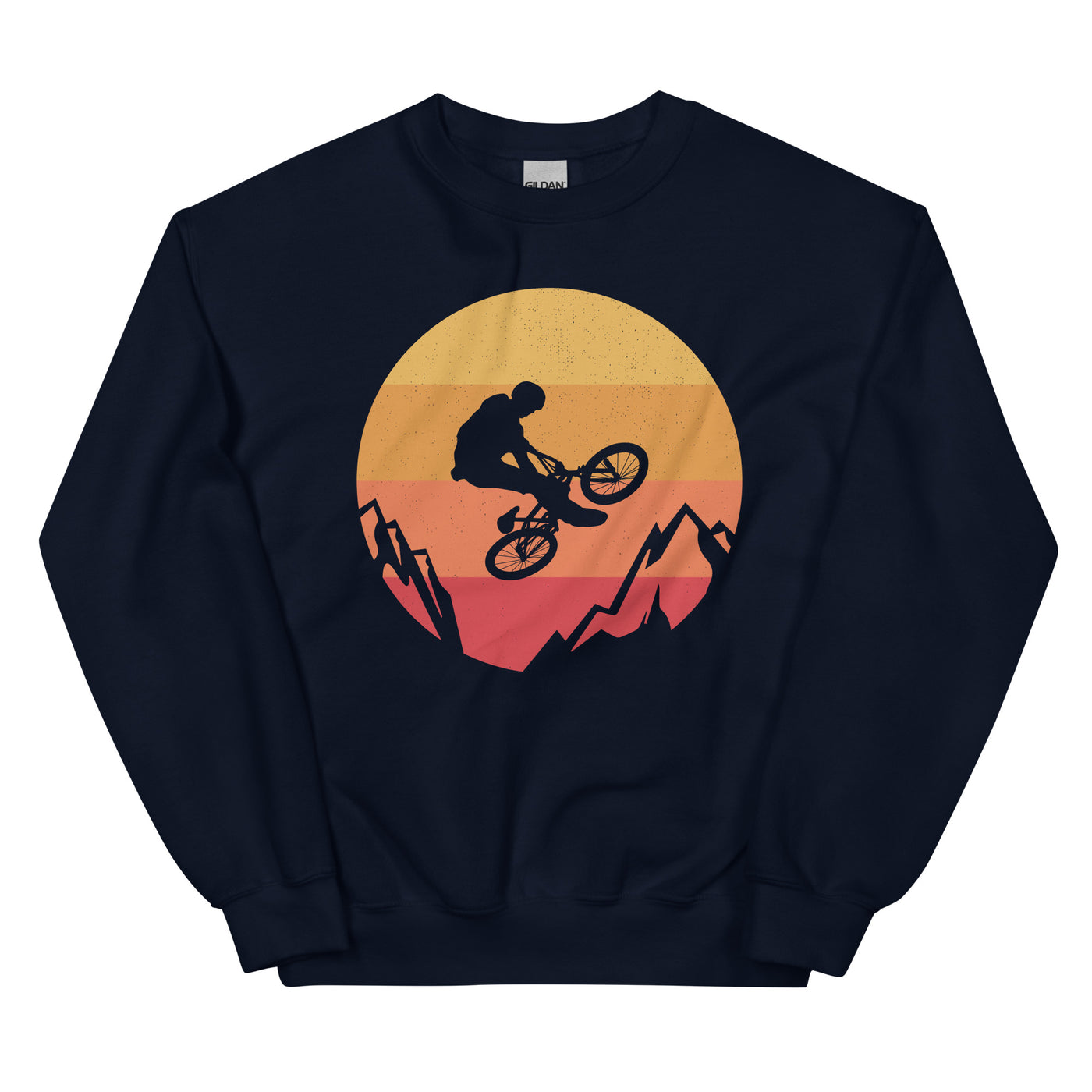 Stuntbiker - (M) - Sweatshirt (Unisex) xxx yyy zzz Navy