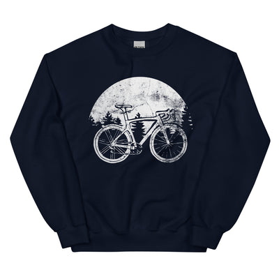 Sonne_-_Radfahren_-_(F)_(2) - Sweatshirt (Unisex) xxx yyy zzz Navy