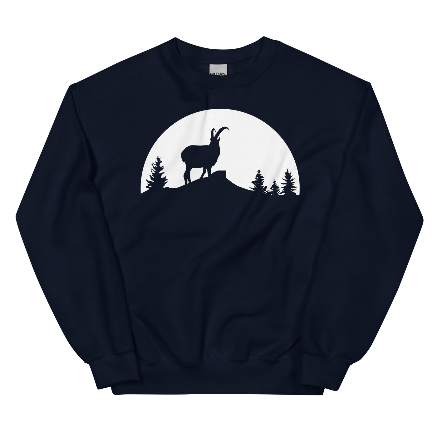 Sonne - Goat - - Sweatshirt (Unisex) berge xxx yyy zzz Navy