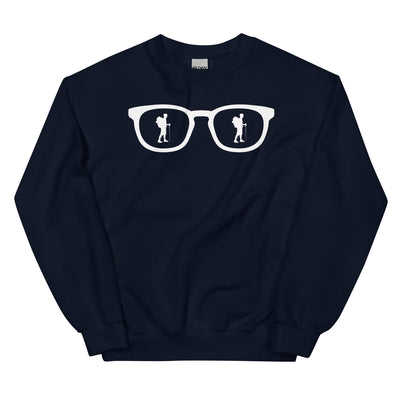 Sonnenbrille und Wandern - Sweatshirt (Unisex) wandern xxx yyy zzz Navy