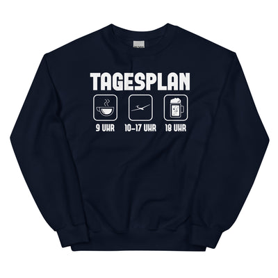 Tagesplan - - Sweatshirt (Unisex) berge xxx yyy zzz Navy