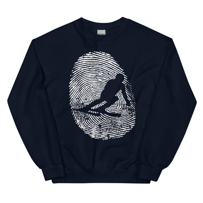 Thumb_Print_-_Skifahren_-_(SK) - Unisex Crew Neck Sweatshirt | Gildan 18000 xxx yyy zzz Navy