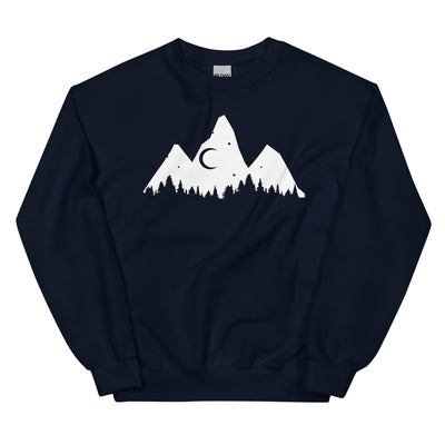 Baum - Berge - Sweatshirt (Unisex) berge xxx yyy zzz Navy