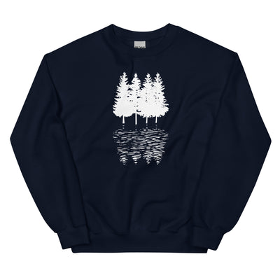 Bäume - (C) - Unisex Crew Neck Sweatshirt | Gildan 18000 xxx yyy zzz Navy