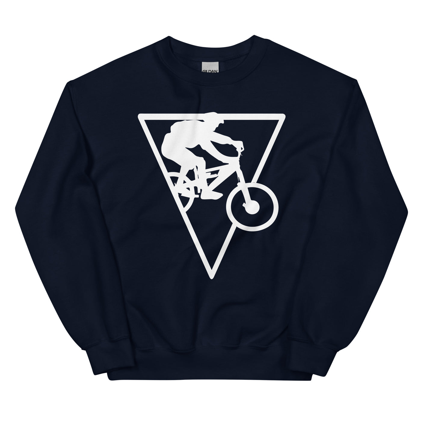 Dreieck - Radfahren - Sweatshirt (Unisex) fahrrad xxx yyy zzz Navy