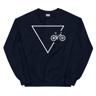 Dreieck 1 und Fahrrad - Sweatshirt (Unisex) fahrrad xxx yyy zzz Navy