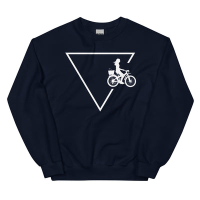 Dreieck 1 und Radfahren - Sweatshirt (Unisex) fahrrad xxx yyy zzz Navy