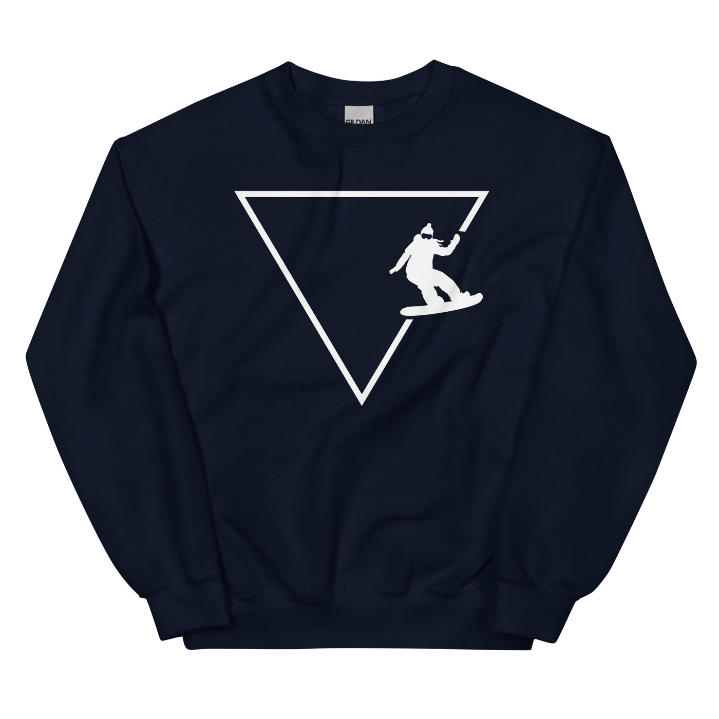 Dreieck 1 und Snowboarding - Sweatshirt (Unisex) snowboarden xxx yyy zzz Navy