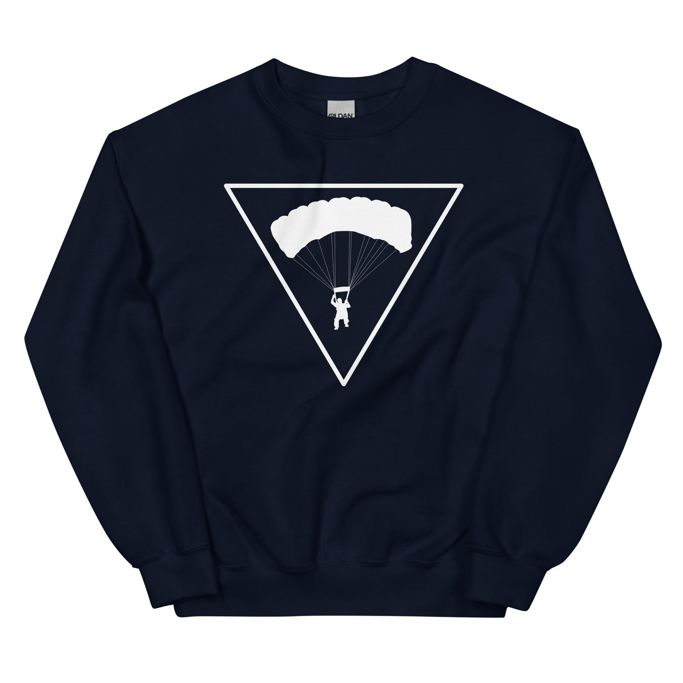 Dreieck und Paragleiten - Sweatshirt (Unisex) berge xxx yyy zzz Navy