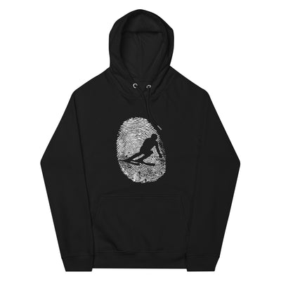 Thumb_Print_-_Skifahren_-_(SK) - Unisex Premium Organic Hoodie klettern ski xxx yyy zzz Black