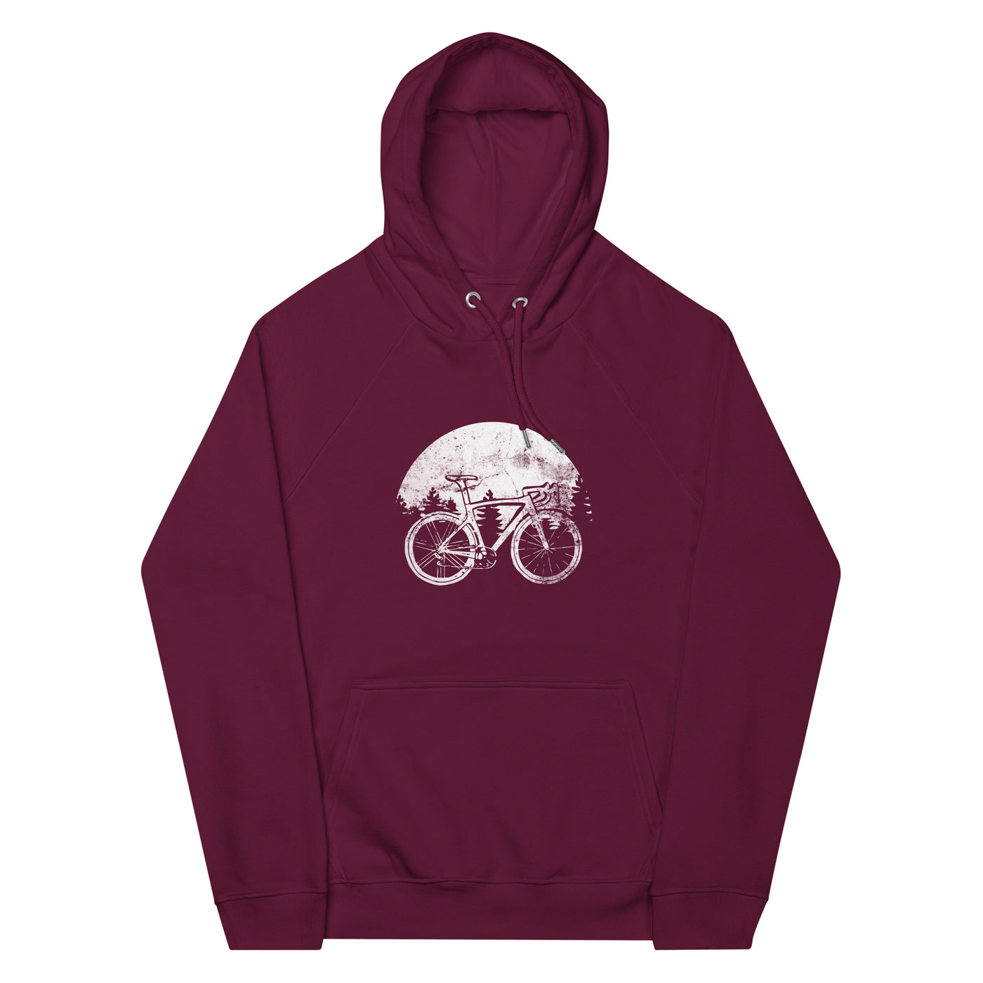 Sonne_-_Radfahren_-_(F)_(2) - Unisex Premium Organic Hoodie xxx yyy zzz Burgundy