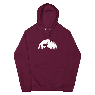 Sonne - Goat - - Unisex Premium Organic Hoodie berge xxx yyy zzz Burgundy