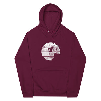 Sonne - Skifahren - Unisex Premium Organic Hoodie klettern ski xxx yyy zzz Burgundy