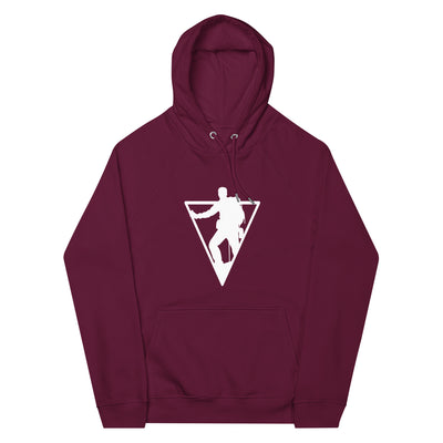 Dreieck - Wandern - Unisex Premium Organic Hoodie wandern xxx yyy zzz Burgundy