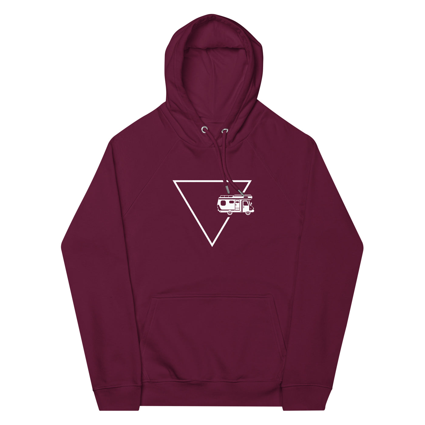 Dreieck 1 und Camping - Unisex Premium Organic Hoodie camping xxx yyy zzz Burgundy