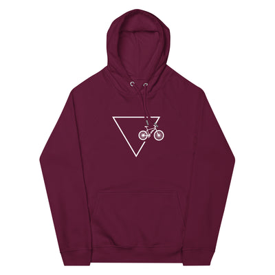 Dreieck 1 und Ebike - Unisex Premium Organic Hoodie e-bike xxx yyy zzz Burgundy