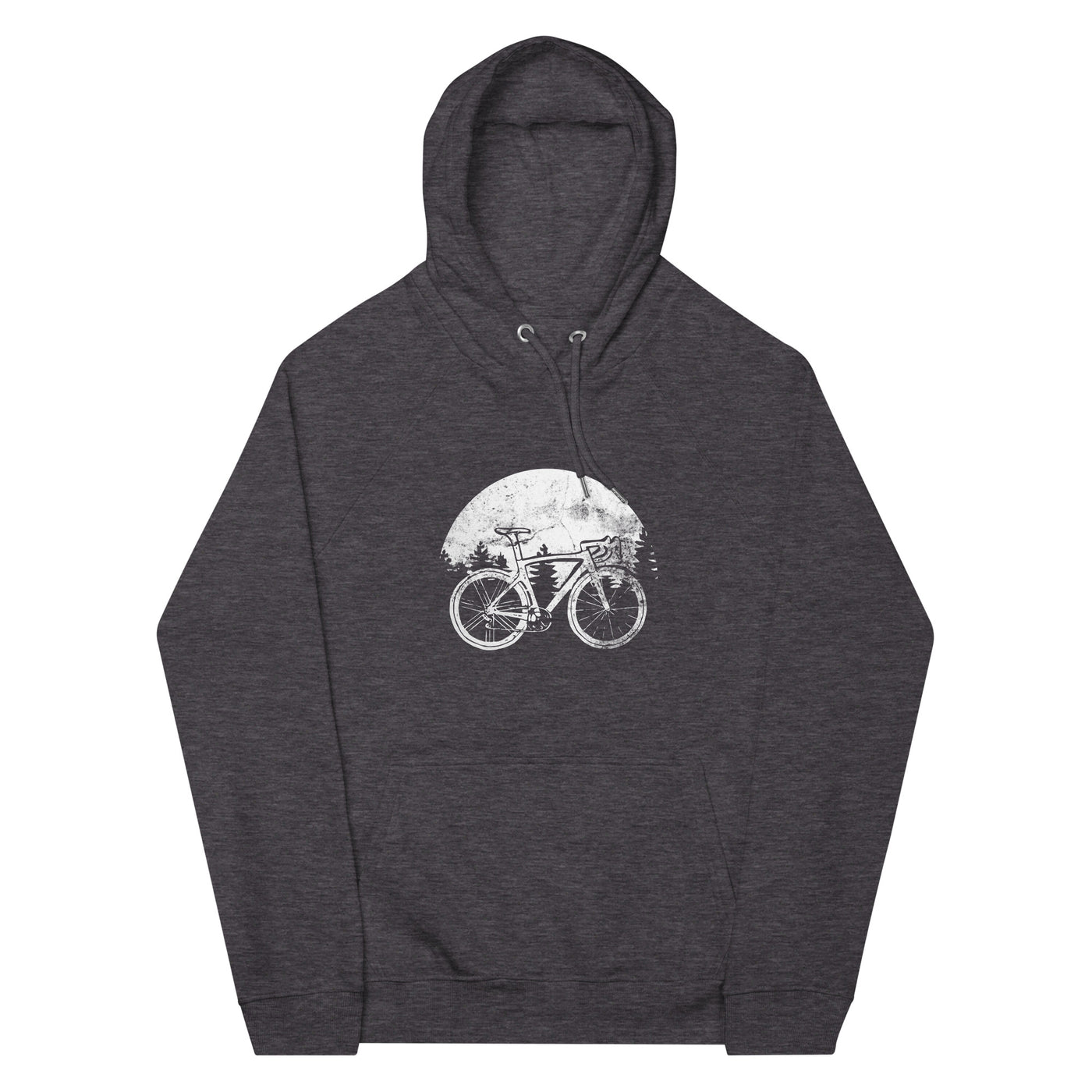 Sonne - Radfahren - - Unisex Premium Organic Hoodie fahrrad xxx yyy zzz Charcoal Melange