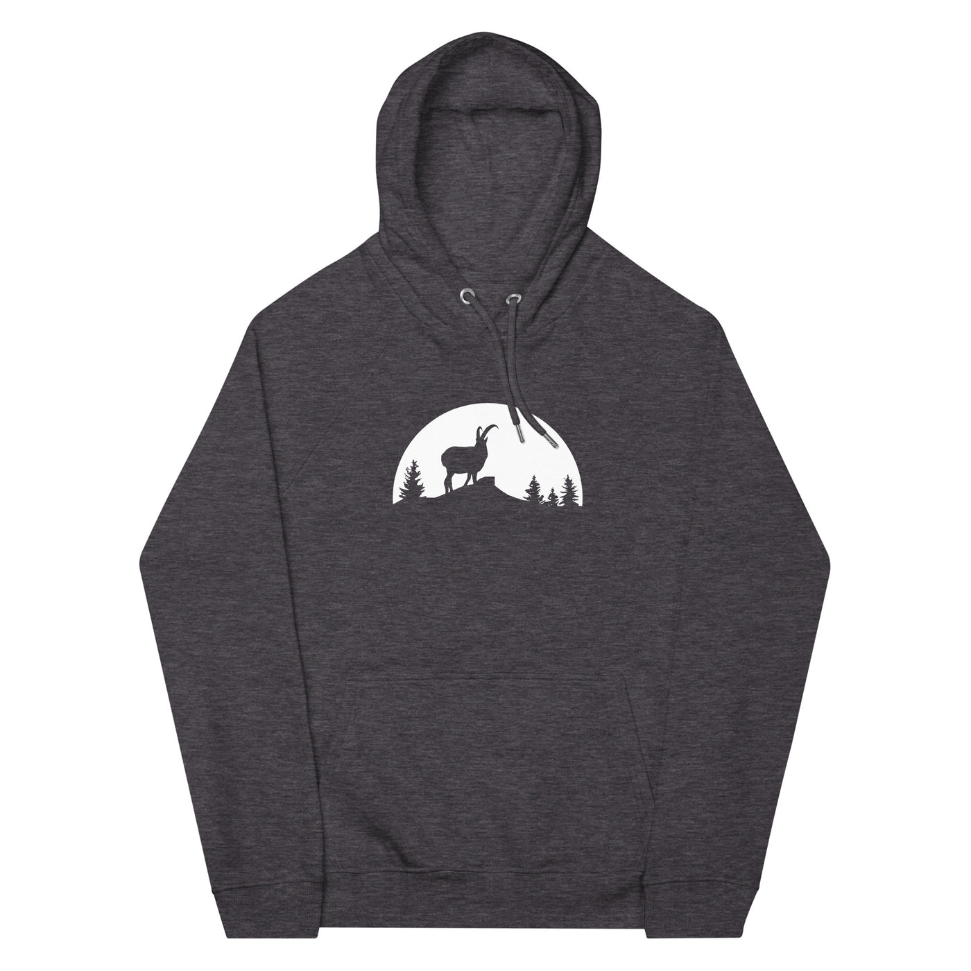 Sonne_-_Goat_-_(B) - Unisex Eco Raglan Hoodie | SOL'S 03568 xxx yyy zzz Charcoal Melange