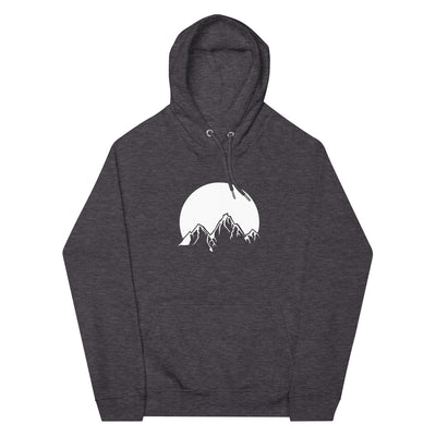 Sonne - Berge - - Unisex Premium Organic Hoodie berge xxx yyy zzz Charcoal Melange