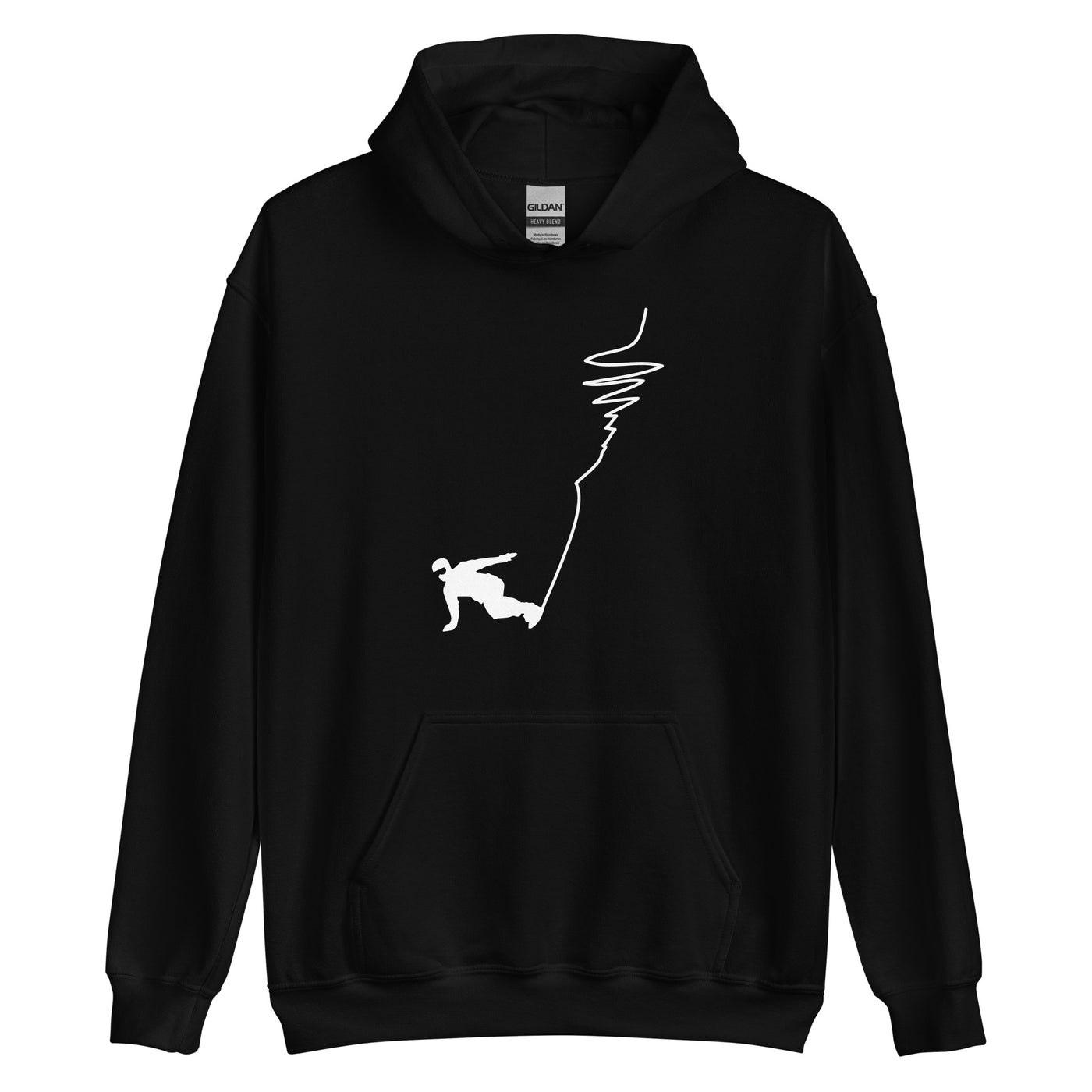 Snowboarding - (19) - Unisex Hoodie snowboarden xxx yyy zzz Black