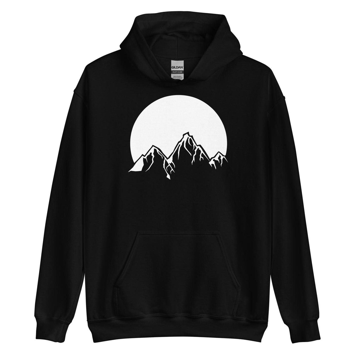 Sonne_-_Berge_-_(B) - Unisex Heavy Blend Hoodie | Gildan 18500 xxx yyy zzz Black