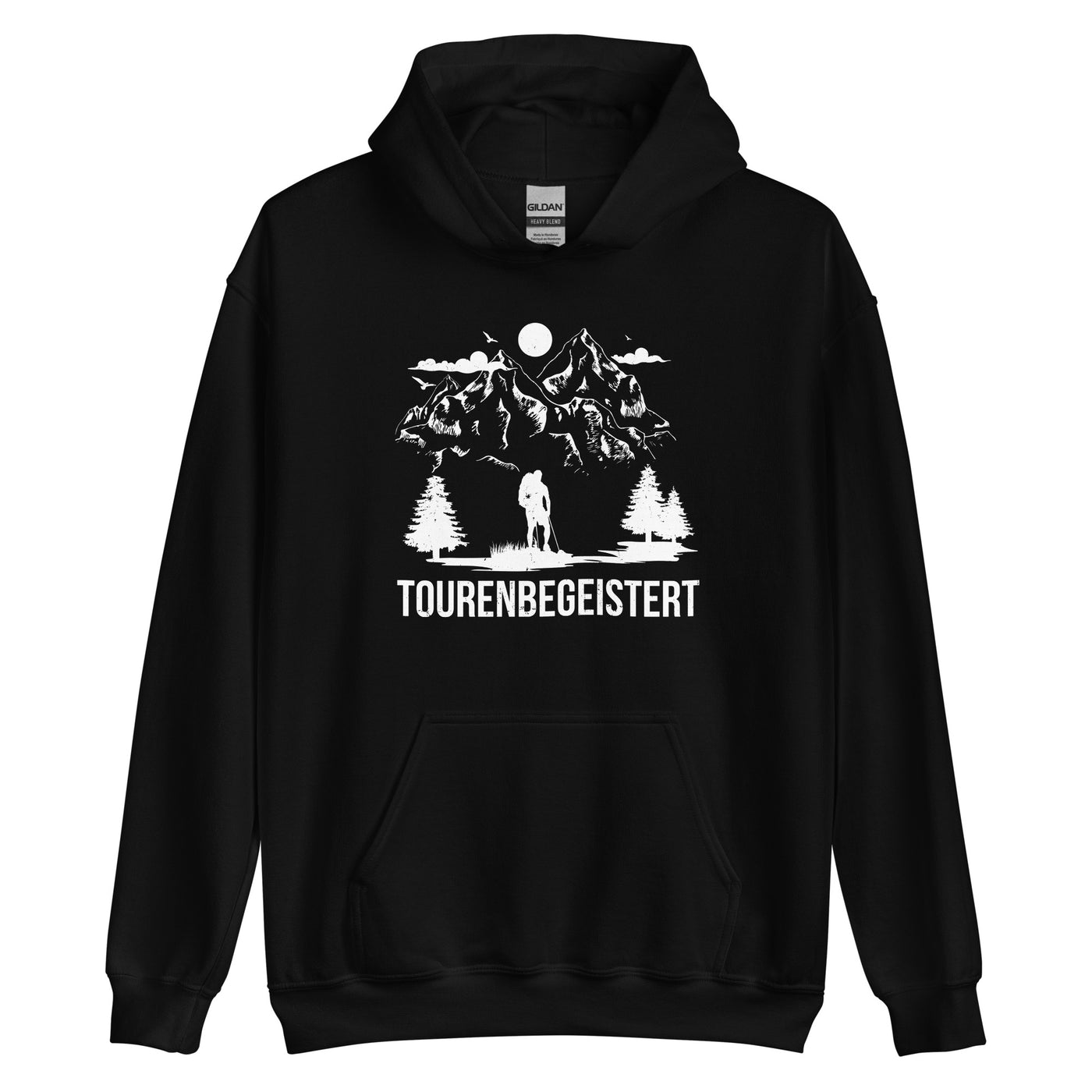 Tourenbegeisterung - Unisex Hoodie wandern xxx yyy zzz Black