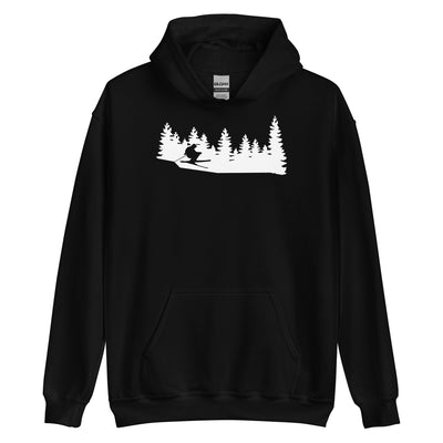 Bäume - Skifahren - Unisex Hoodie klettern ski xxx yyy zzz Black