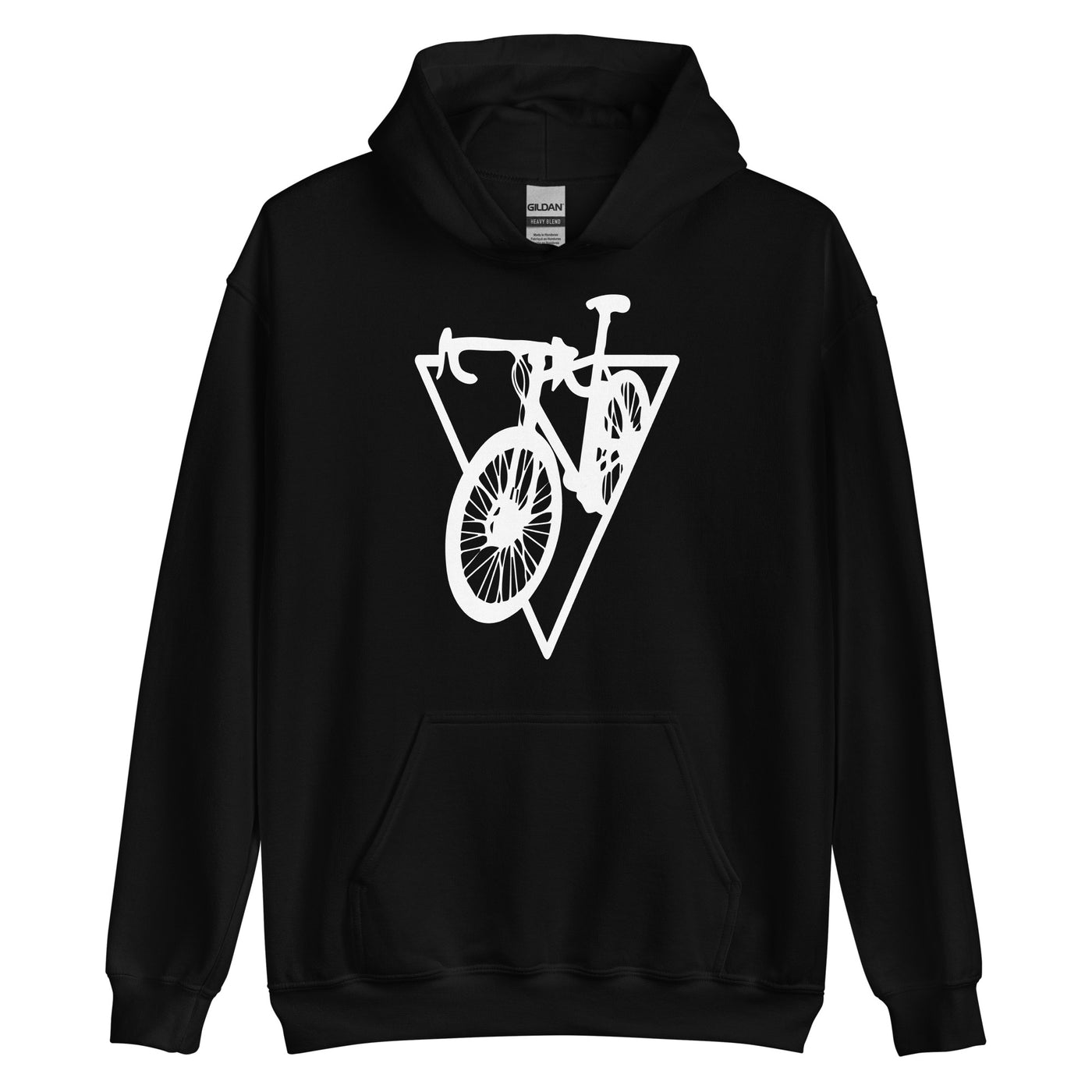 Dreieck - Radfahren - Unisex Hoodie fahrrad xxx yyy zzz Black