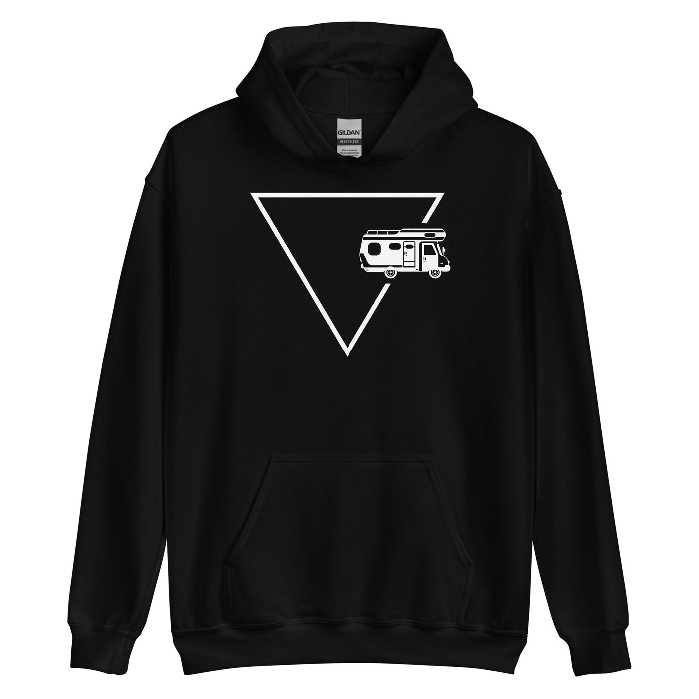 Dreieck 1 und Camping - Unisex Hoodie camping xxx yyy zzz Black