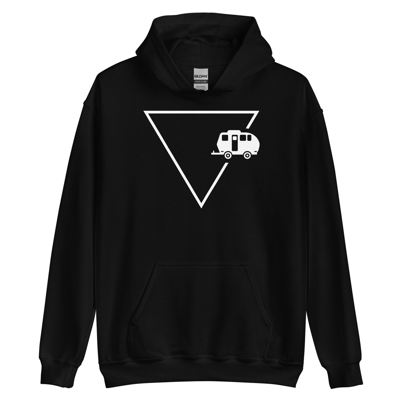 Dreieck 1 und Camping - Unisex Hoodie camping xxx yyy zzz Black