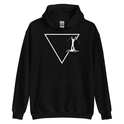 Dreieck 1 und Skifahren - Unisex Hoodie klettern ski xxx yyy zzz Black