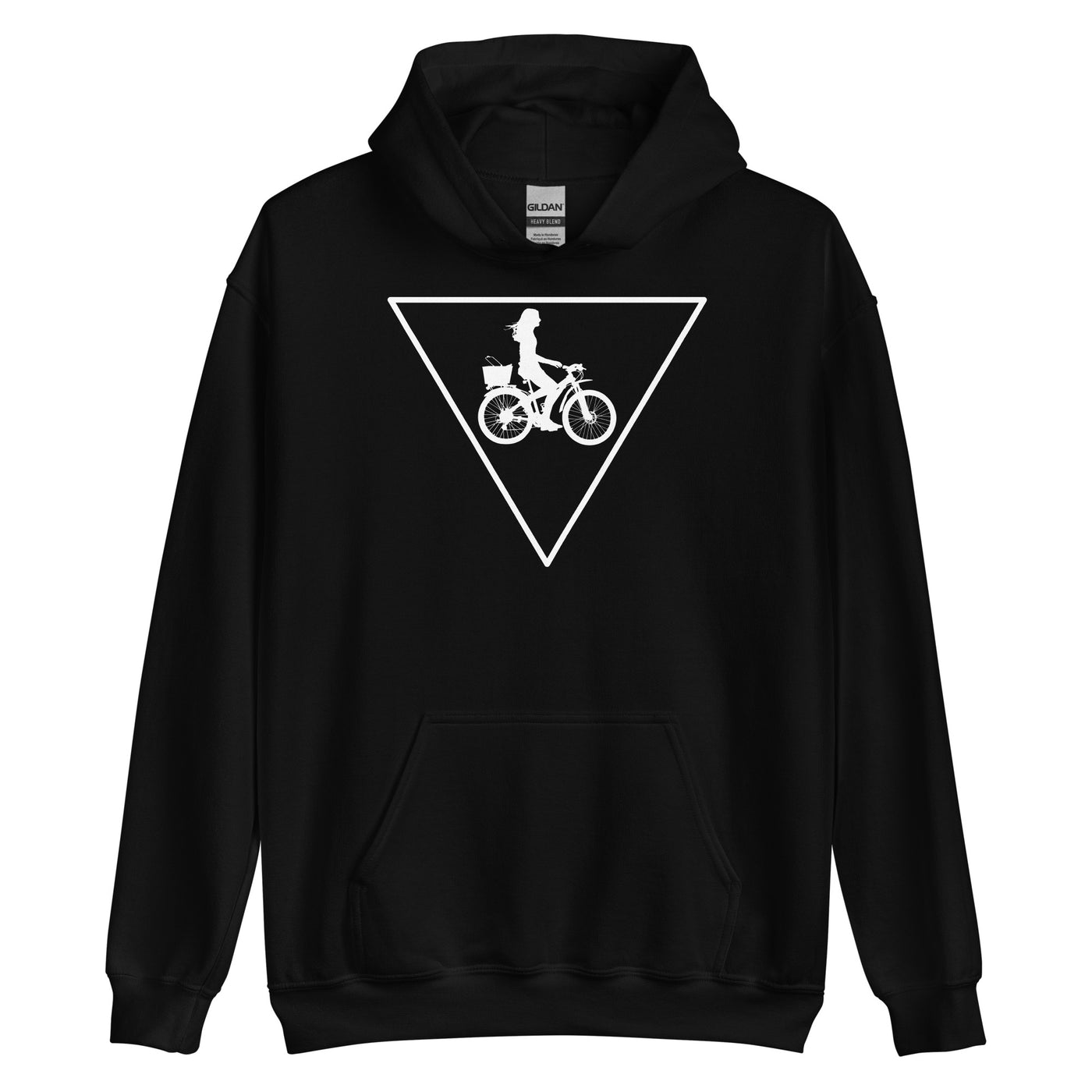 Dreieck und Radfahren - - Unisex Hoodie fahrrad xxx yyy zzz Black