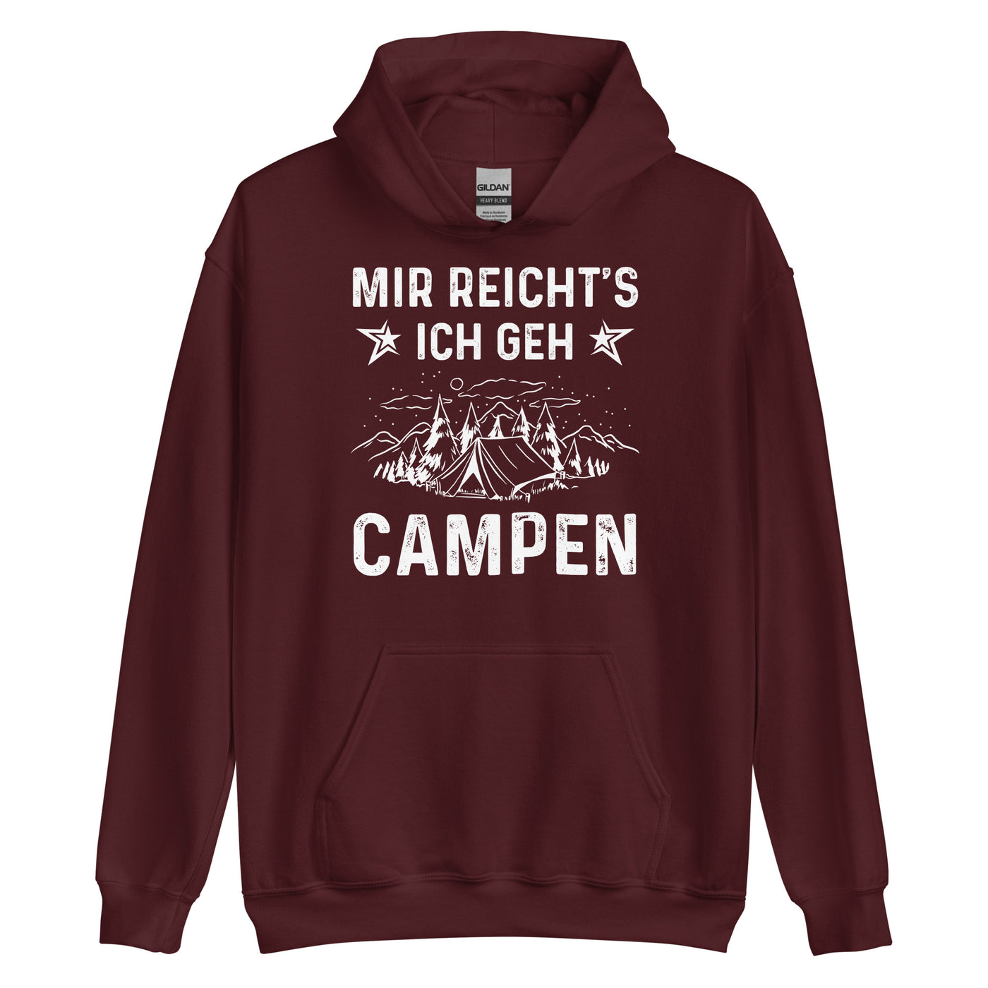 Mir Reicht's Ich Gen Campen - Unisex Hoodie camping xxx yyy zzz Maroon