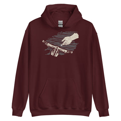 Stay with me - Unisex Hoodie fahrrad xxx yyy zzz Maroon