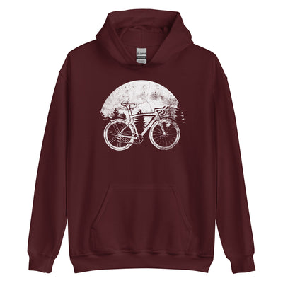 Sonne - Radfahren - Unisex Hoodie fahrrad xxx yyy zzz Maroon