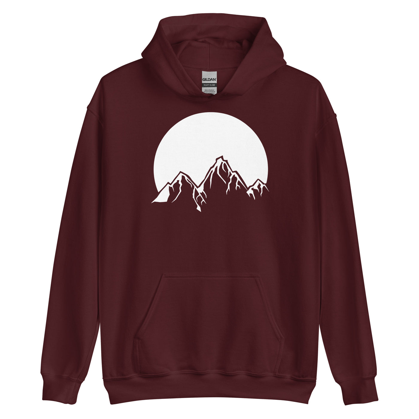 Sonne_-_Berge_-_(B) - Unisex Heavy Blend Hoodie | Gildan 18500 xxx yyy zzz Maroon