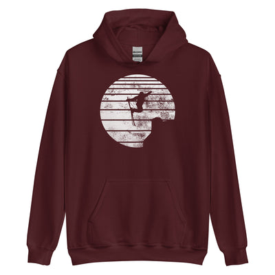 Sonne - Skifahren - Unisex Hoodie klettern ski xxx yyy zzz Maroon