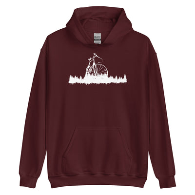 Bäume - Radfahren - Unisex Hoodie fahrrad xxx yyy zzz Maroon