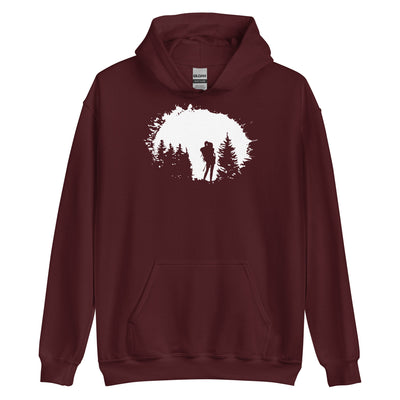 Bäume - Wandern - Unisex Hoodie wandern xxx yyy zzz Maroon