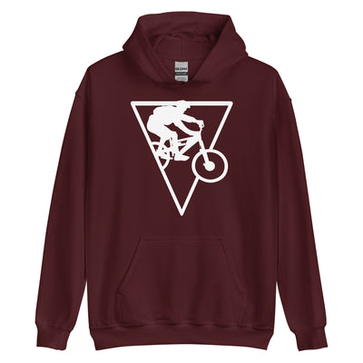 Dreieck - Radfahren - Unisex Hoodie fahrrad xxx yyy zzz Maroon