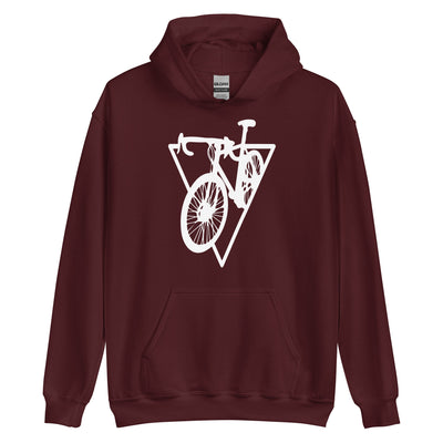 Dreieck - Radfahren - Unisex Hoodie fahrrad xxx yyy zzz Maroon