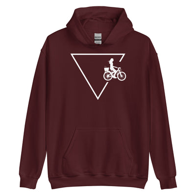 Dreieck 1 und Radfahren - Unisex Hoodie fahrrad xxx yyy zzz Maroon